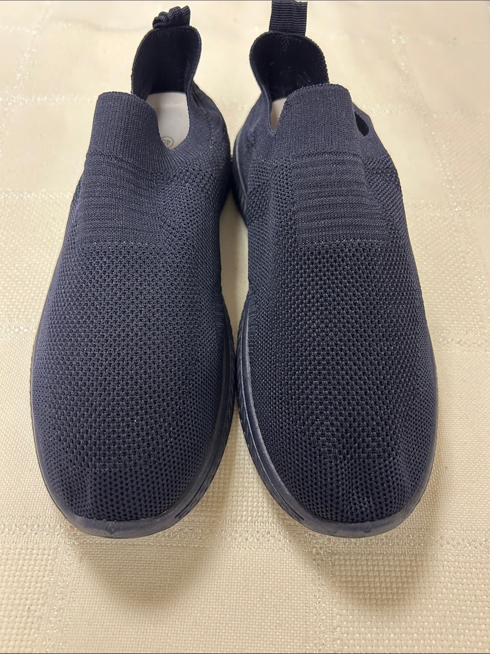 NWOT Men's Slip-On Knit Sneakers - navy